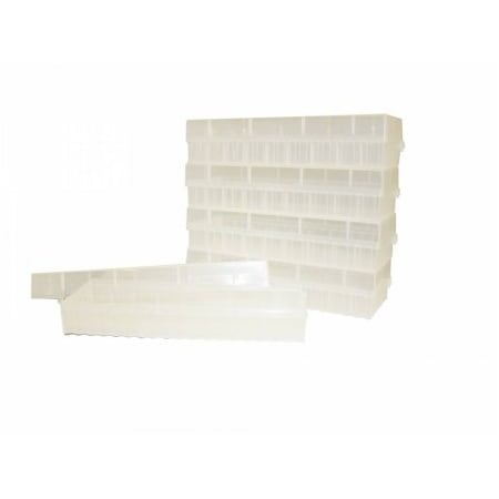 Scientific Specialties Micro-Tube Rack w/ Lid, Natural, 5/PK 164009